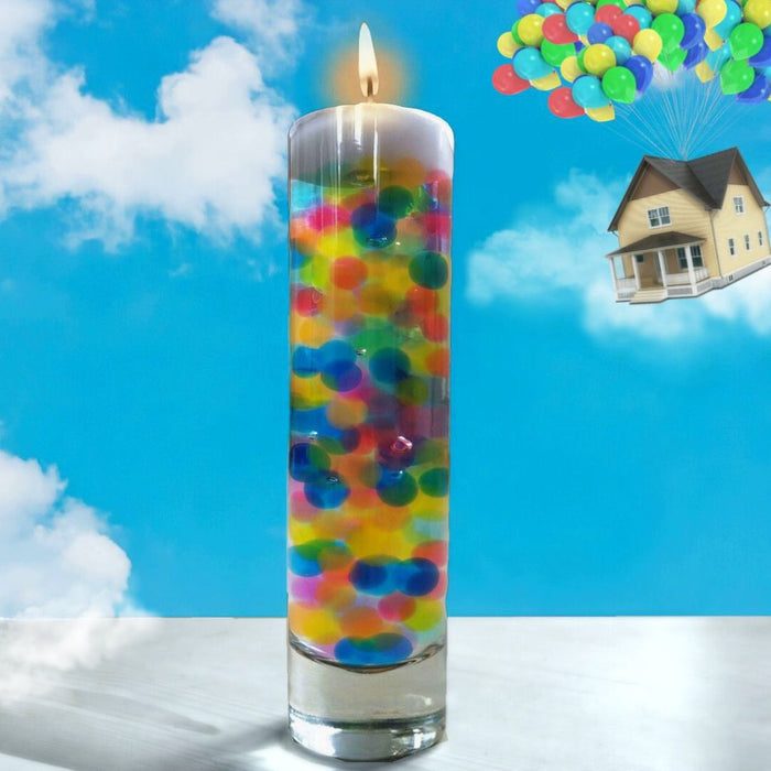 Floating Translucent Color Water Gels Accents-Including Premeasured Prep & Storage bag Kit for Best Floating Results! Vase Decorations