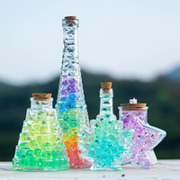Floating Translucent Color Water Gels Accents-Including Premeasured Prep & Storage bag Kit for Best Floating Results! Vase Decorations