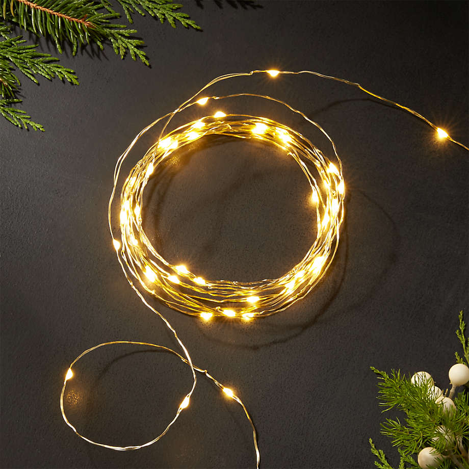 3 Submersible LED Fairy Lights Strings Warm White or Cool White Garland- with Hidable and Submersible Batteries